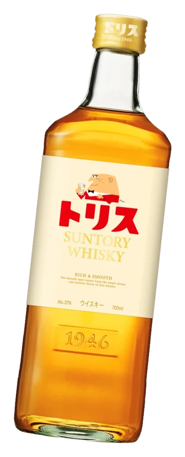 サントリー トリスのボトル