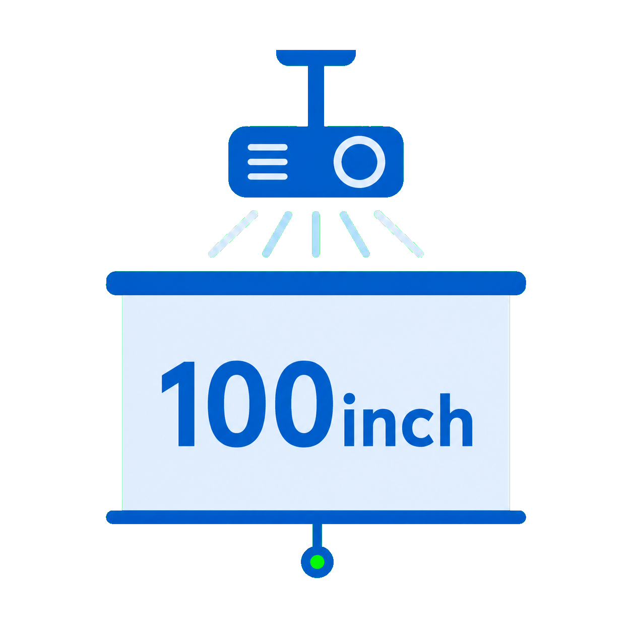 最大100インチ
