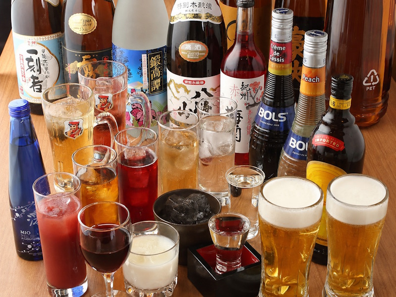 飲み放題 60種以上